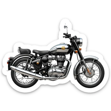 Royal enfield sticker