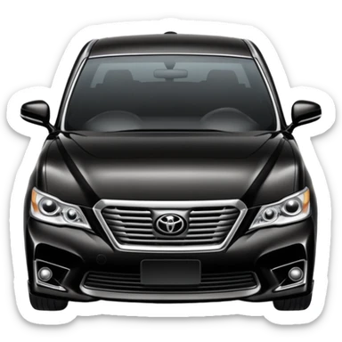 Toyota crown athlete black 180s sticker