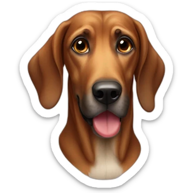 Bavarian hound sticker