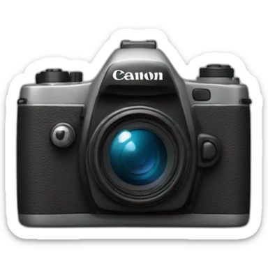 Camera canon sticker