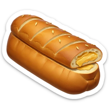 sac avec baguette dedans sticker