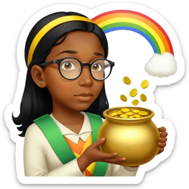 Rainbow Road sticker