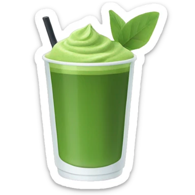Matcha drink  sticker