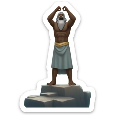 Moses parting the water ￼ sticker