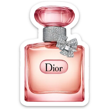 Dior perfume sticker