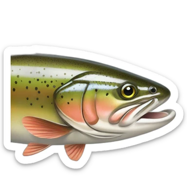 rainbow-trout-salmon sticker