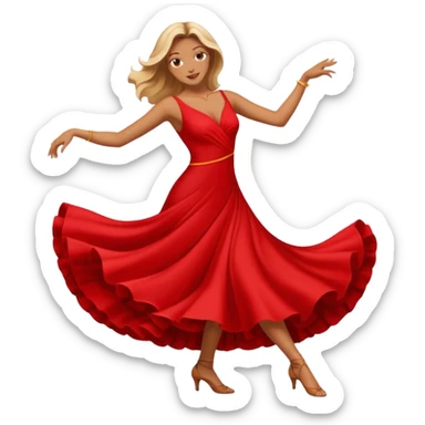 tango emoji woman sticker