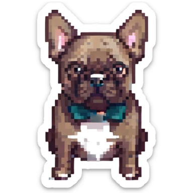 French Bulldog sticker
