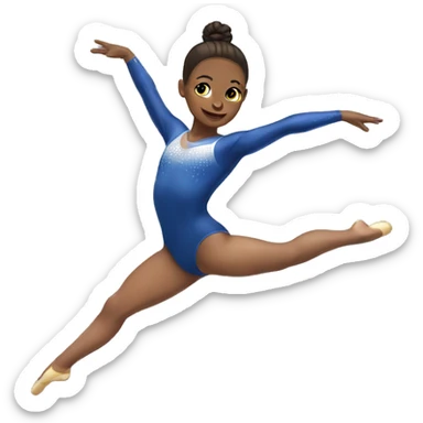 gymnast sticker