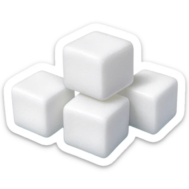 sugar cubes sticker