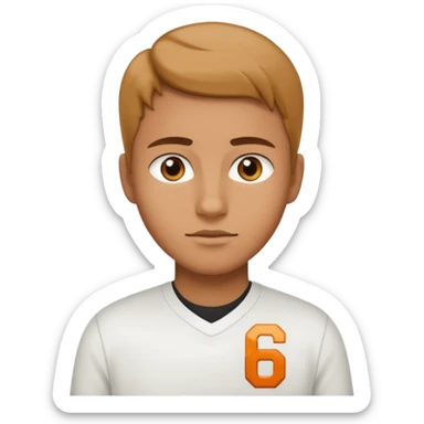 Person say 67 on  sticker