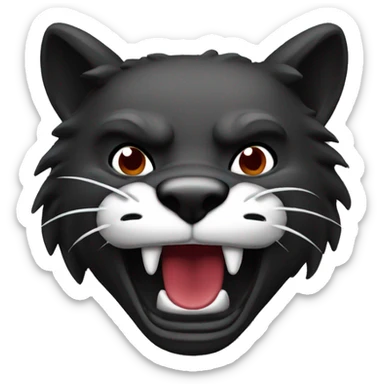 Cincinnati Bearcat mascot sticker