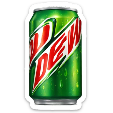 mountain dew sticker