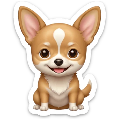 chihuahua dog emoji sticker