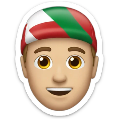 hungary football fan sticker