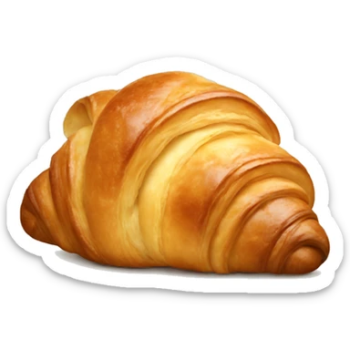 Croissant sticker
