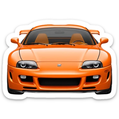 Supra mk4 organg sticker