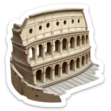Rome coliseum  sticker