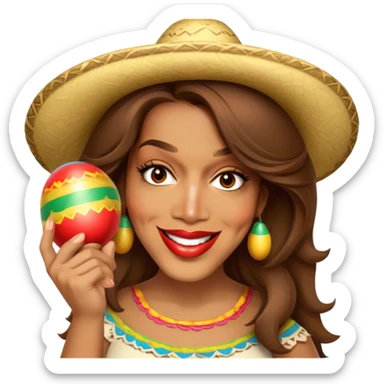 Meraca Musician sticker