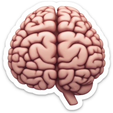 Brain and heart
 sticker