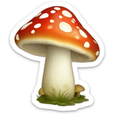 deadly amanita sticker