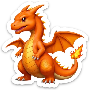 charizard pokemon sticker