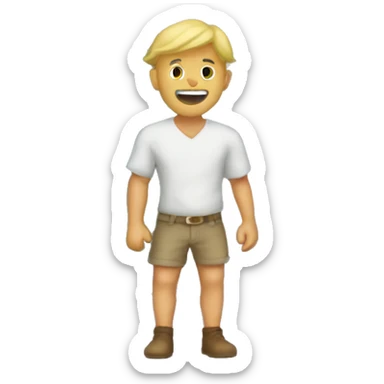 Atlas earth guy sticker