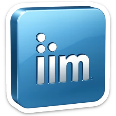 linkedin icon sticker