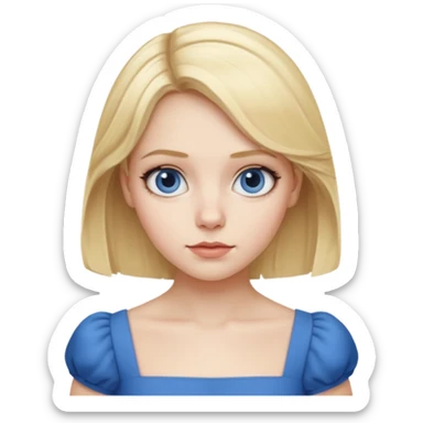 Alice  from Alice in Wonderland movie sticker