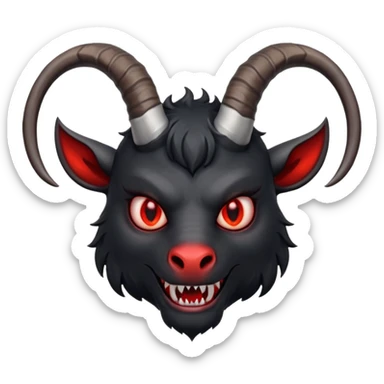 DEVIL GOAT sticker