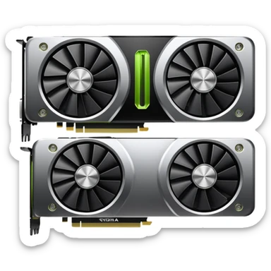 an nvidia RTX 4080 sticker