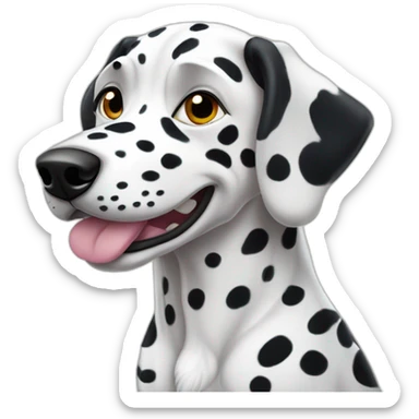dalmation sticker