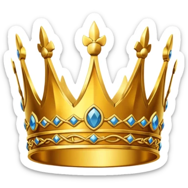 Viking Crown sticker