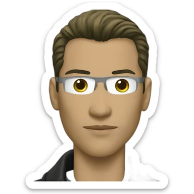 Gay neo from the matrix sticker