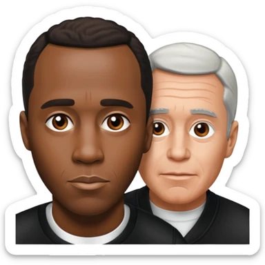 Diddy and Epstein  sticker