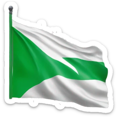 Green Syrian flag sticker
