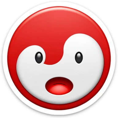 Concept: “Catastrophic 35” – looks like an error badge.

Design spec:

Shape: Solid red circle.

Text: Big white 35 in the middle, bold, slightly tilted.

Vibe: Think “production incident” or “model meltdown”. sticker