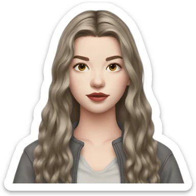 Anya Taylor Joy sticker
