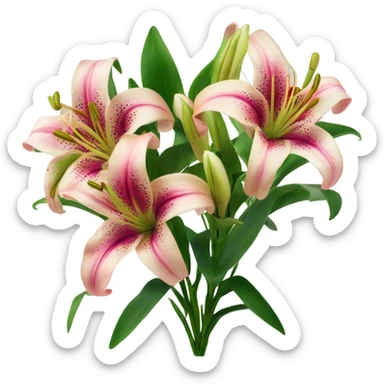 Lillies sticker