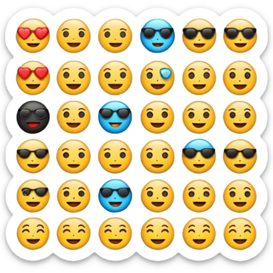 Emoji's  sticker