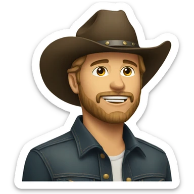 HARDY country singer  sticker
