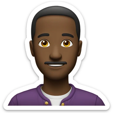 Чёрный бантик  sticker