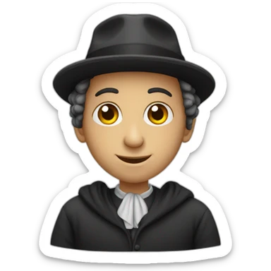 wise young jewish sticker