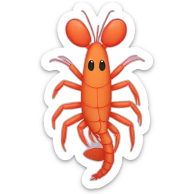 shrimp sticker