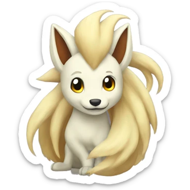 ninetails sticker