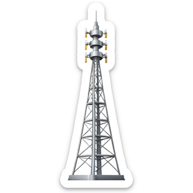 communication tower sticker