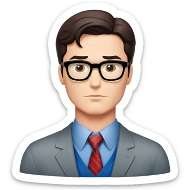 Clark Kent Smallville sticker