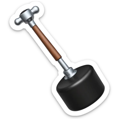 Plunger sticker