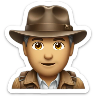 Salesforce’s Astro wearing like Indiana Jones sticker