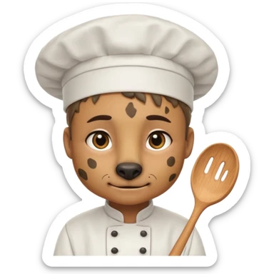 chef hyena sticker